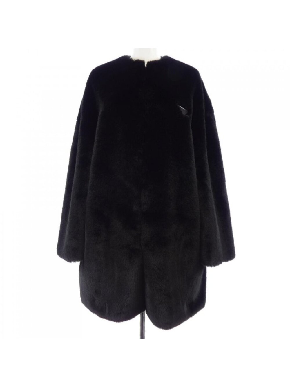 Prada Aspen Coat Black